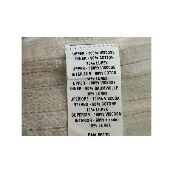 Bl^nk London Karie Sequined Kimono, chartreuse, large, NWT, sparkly, whimsical - Picture 6 of 8